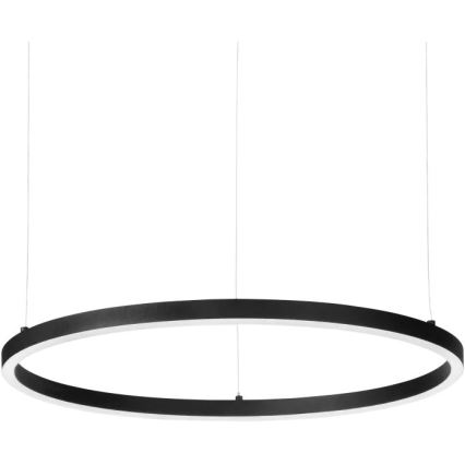 Ideal Lux - ORACLE SLIM LED hanglamp met kabel, 37W/230V, 2700K CRI 90, Ø 70 cm, zwart