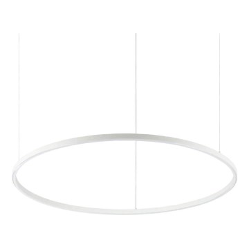 Ideal Lux - LED-hanglamp aan kabel ORACLE SLIM LED/53W/230V 2700K CRI 90 Ø 90 cm wit
