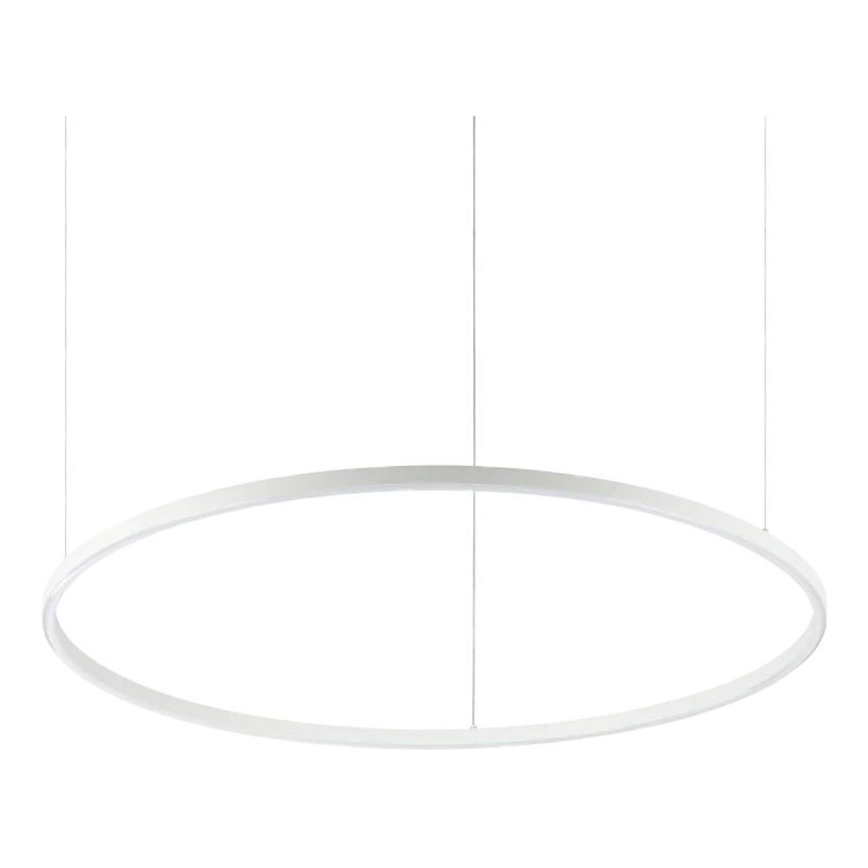 Ideal Lux - LED-hanglamp aan kabel ORACLE SLIM LED/53W/230V 2700K CRI 90 Ø 90 cm wit