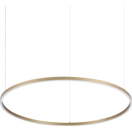 Ideal Lux - LED hanglamp aan kabel ORACLE SLIM LED/53W/230V 3000K CRI 90 Ø 90 cm goud