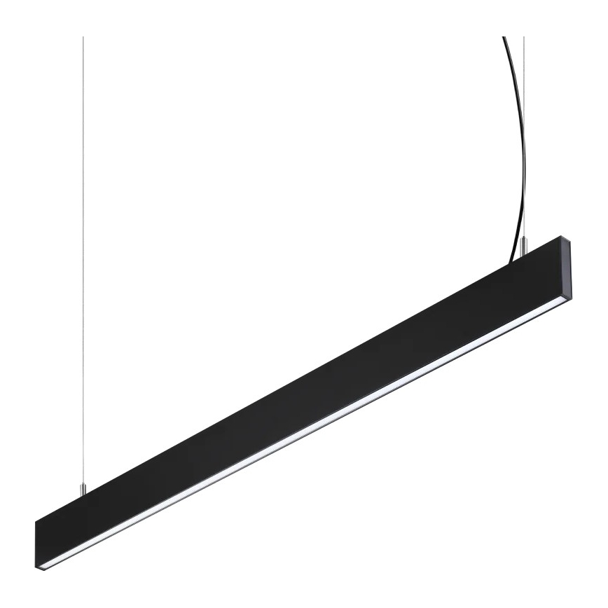 Ideal Lux - LED-hanglamp aan kabel STEEL LED/29W/230V 4000K CRI 90 120 cm zwart