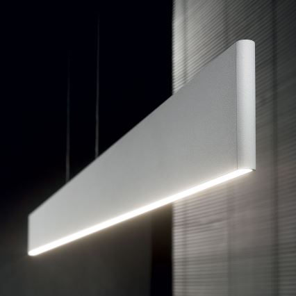 Ideal Lux - LED-hanglamp met kabel DESK LED/36W/230V 120 cm CRI 90 wit