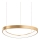 Ideal Lux - LED-hanglamp met kabel GEMINI LED/36W/230V 4000K Ø 42,5 cm CRI 90 messing