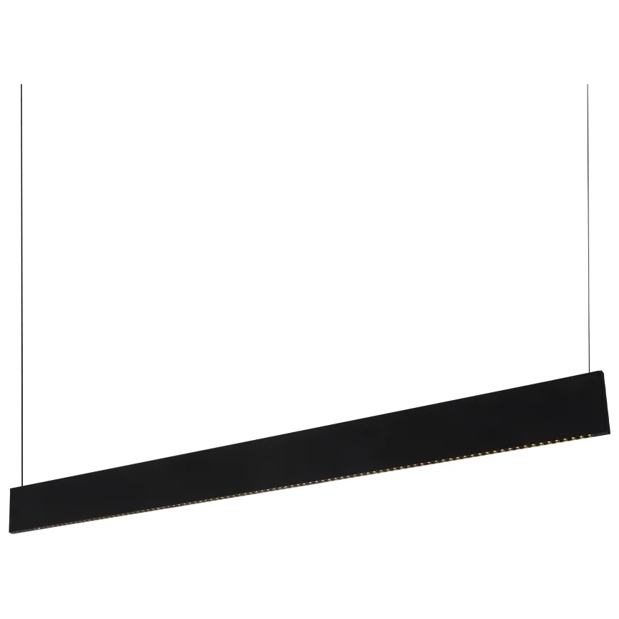 Ideal Lux - LED-hanglamp met kabel STEEL LED/24W/230V 3000K CRI 90 120 cm zwart