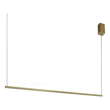 Ideal Lux - LED-hanglamp met kabelophanging ESSENCE LED/19W/230V 3000K CRI 90 messing