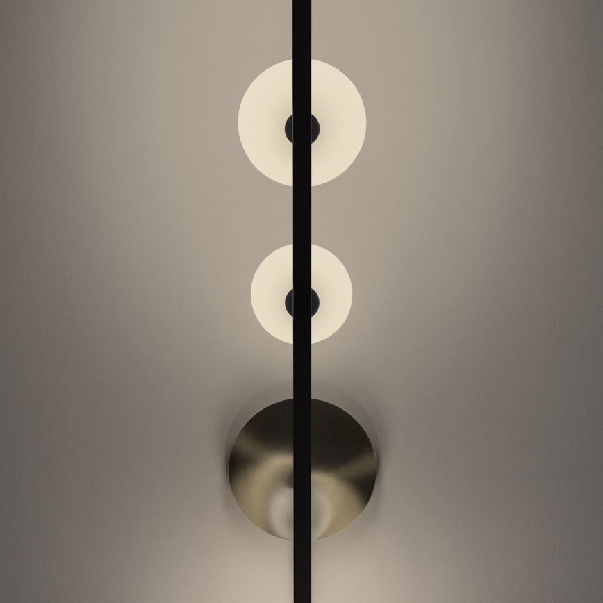 Ideal Lux - LED Hanglamp met vaste pendel BIRDS 5xG9/3W/230V zwart/goud