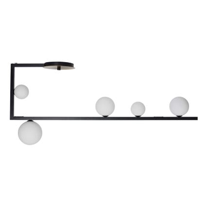 Ideal Lux - LED Hanglamp met vaste pendel BIRDS 5xG9/3W/230V zwart/goud