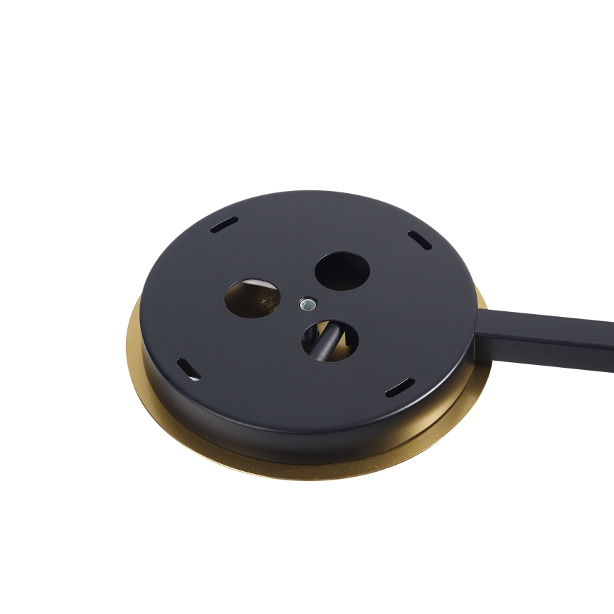 Ideal Lux - LED Hanglamp met vaste pendel BIRDS 5xG9/3W/230V zwart/goud