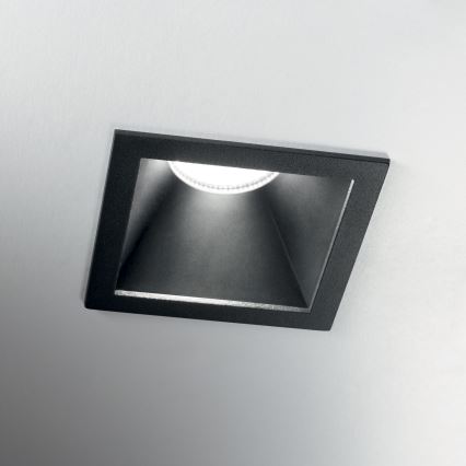 Ideal Lux - LED-inbouwspot GAME TRIM LED/11W/230V 3000K CRI 90 8,4x8,4 cm IP40 zwart