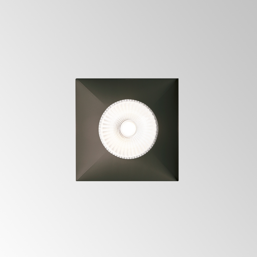 Ideal Lux - LED-inbouwspot GAME TRIM LED/11W/230V 3000K CRI 90 8,4x8,4 cm IP40 zwart