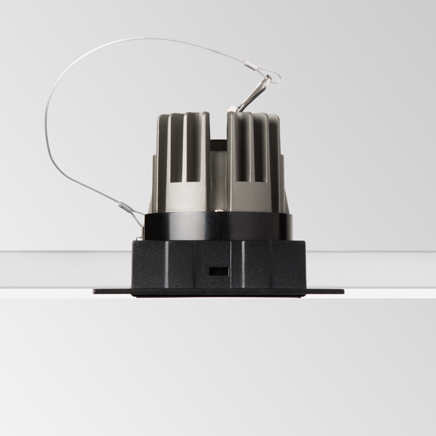 Ideal Lux - LED-inbouwspot GAME TRIM LED/11W/230V 3000K CRI 90 8,4x8,4 cm IP40 zwart