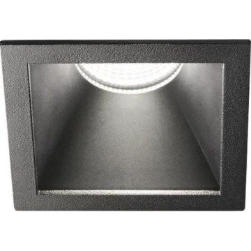 Ideal Lux - LED-inbouwspot GAME TRIM LED/11W/230V 3000K CRI 90 8,4x8,4 cm IP40 zwart