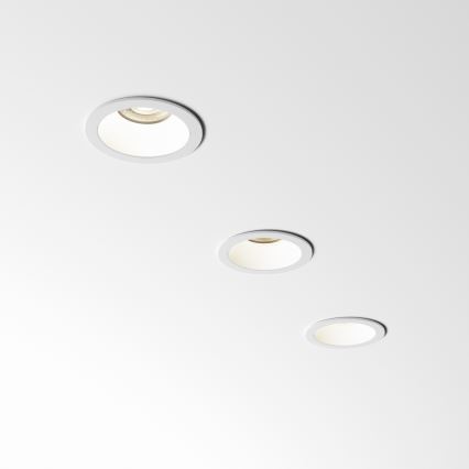 Ideal Lux - LED inbouwspot GAME TRIM LED/11W/230V 4000K CRI 90 Ø 8,5 cm IP40 wit