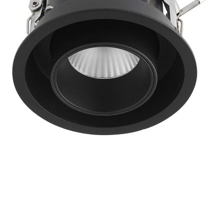 Ideal Lux - LED inbouwspot NOVA LED/12W/230V 3000K CRI 90 Ø 10 cm zwart