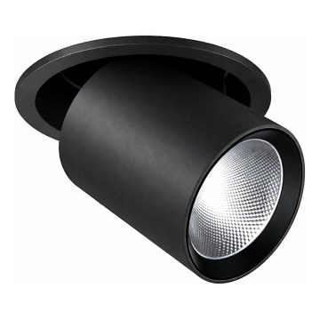 Ideal Lux - LED inbouwspot NOVA LED/20W/230V 4000K CRI 90 Ø 15,4 cm zwart