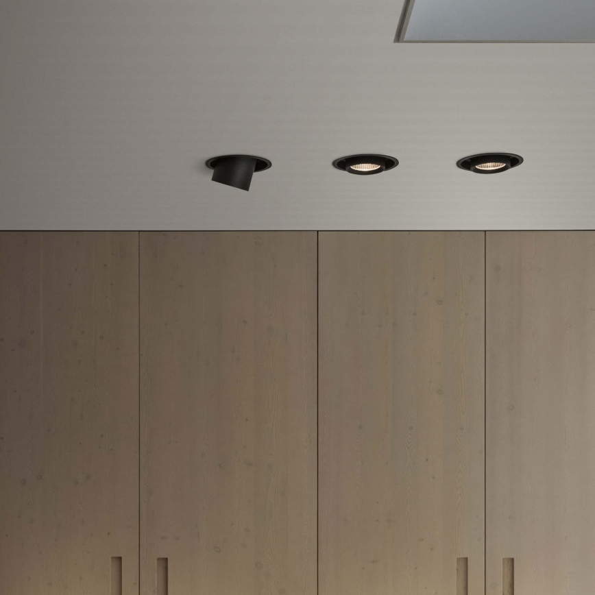 Ideal Lux - LED inbouwspot NOVA LED/30W/230V 4000K CRI 90 Ø 15,4 cm zwart