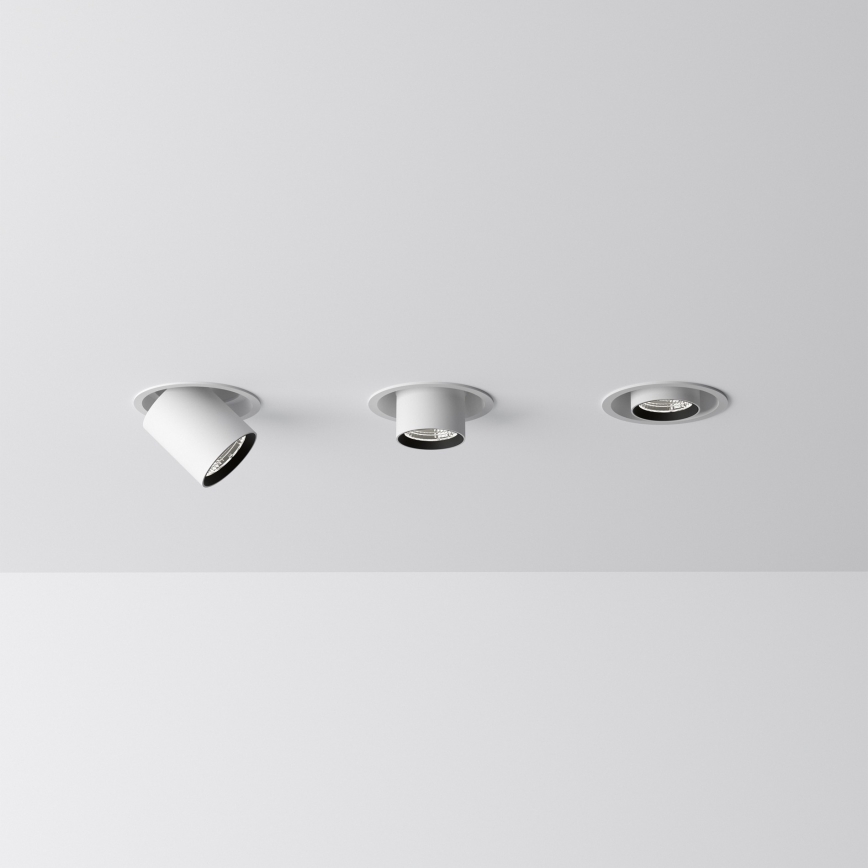 Ideal Lux - LED inbouwspot NOVA, 30 W / 230 V, 3000 K, CRI 90, Ø 15,4 cm, wit