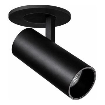 Ideal Lux - LED-inbouwspot NOVA LED/6W/230V 3000K CRI 90 Ø 6,8 cm zwart