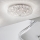 Ideal Lux - LED Kristallen plafondlamp KING 9xG9/3W/230V diameter 53,5 cm glanzend chroom