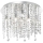 Ideal Lux - LED Kristallen plafondlamp ROYAL 8xG9/3W/230V diameter 40 cm