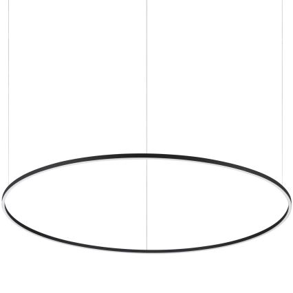 Ideal Lux - LED-hanglamp aan kabel ORACLE LED/83W/230V 3000K CRI 90 Ø 150 cm zwart