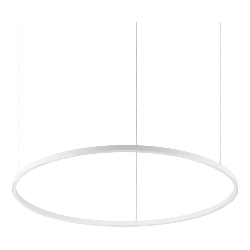 Ideal Lux - LED hanglamp aan kabel ORACLE SLIM LED/53W/230V 4000K CRI 90 Ø 90 cm wit