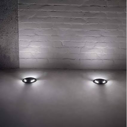 Ideal Lux - LED opritlamp voor buiten CECI 1xGU10/4,5W/230V IP67 zwart