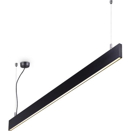 Ideal Lux - LED-pendel aan kabel LINUS LED/32W/230V 4000K CRI 90 120 cm zwart