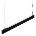 Ideal Lux - LED-pendel aan kabel STEEL LED/29W/230V 4000K CRI 90 120 cm zwart