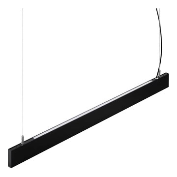 Ideal Lux - LED-pendel aan kabel STEEL LED/29W/230V 4000K CRI 90 120 cm zwart