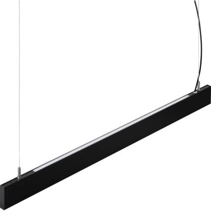 Ideal Lux - LED-pendel aan kabel STEEL LED/29W/230V 4000K CRI 90 120 cm zwart