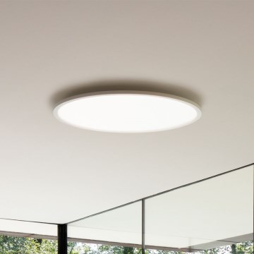 Ideal Lux - LED Plafondlamp FLY LED/68W/230V 2700K diameter 90 cm CRI 90 IP40 wit