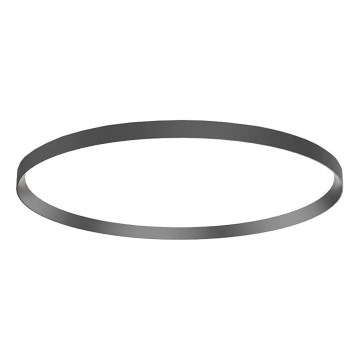 Ideal Lux - LED Plafondlamp FLY LED/68W/230V 3000K diameter 90 cm CRI 90 IP40 zwart