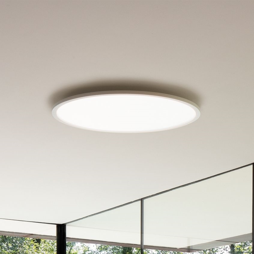 Ideal Lux - LED Plafondlamp FLY LED/68W/230V 4000K diameter 90 cm CRI 90 IP40 wit