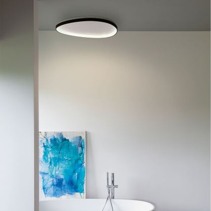 Ideal Lux - LED Plafondlamp GEMINI LED/42W/230V diameter 81 cm CRI 90 zwart