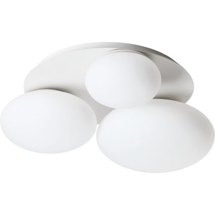 Ideal Lux - LED Plafondlamp NINFEA 3xGX53/9W/230V wit