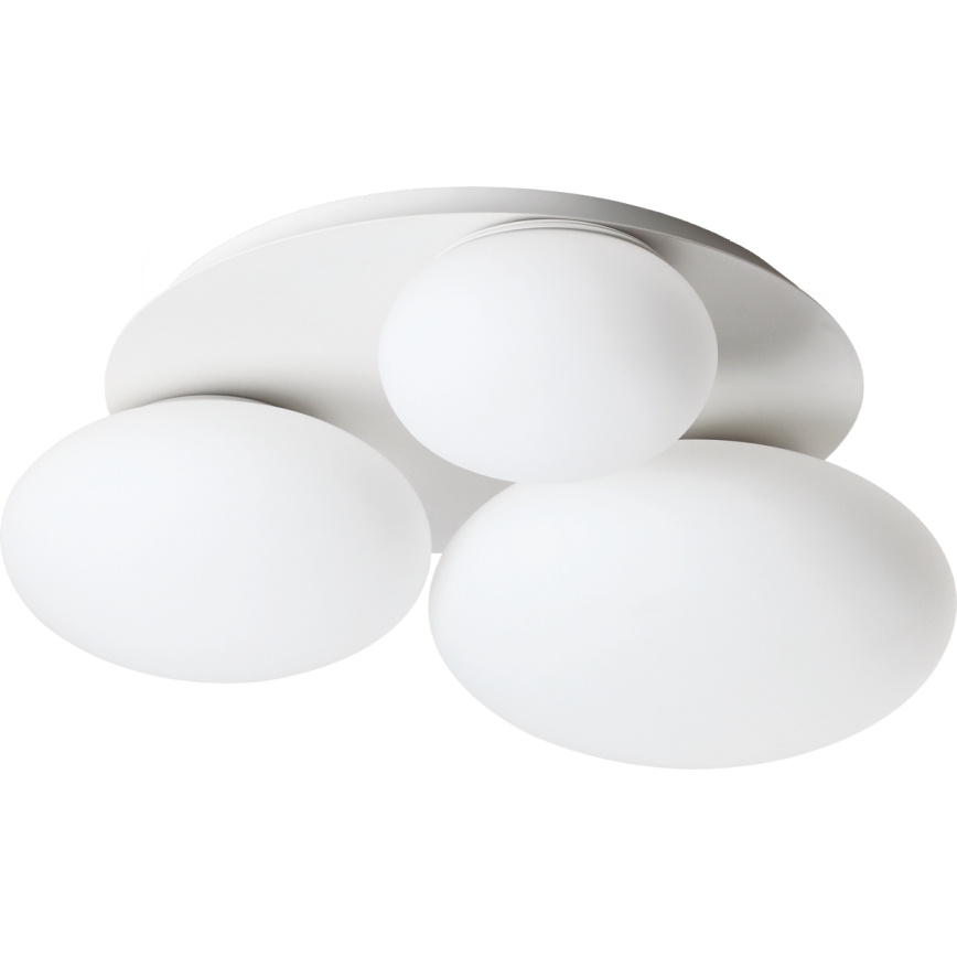 Ideal Lux - LED Plafondlamp NINFEA 3xGX53/9W/230V wit