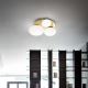 Ideal Lux - LED Plafondlamp NINFEA 3xLED/9W/230V goud