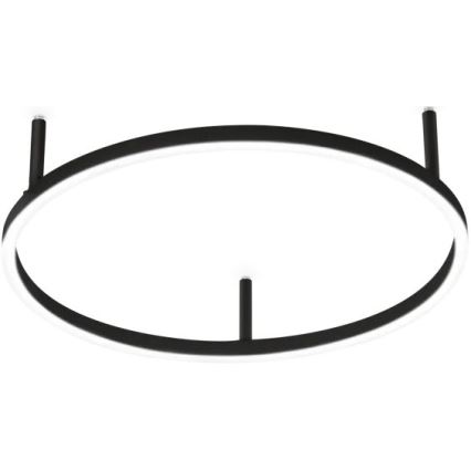 Ideal Lux - LED-plafonnière ORACLE SLIM LED/29W/230V 2700K CRI 90 Ø 50 cm zwart