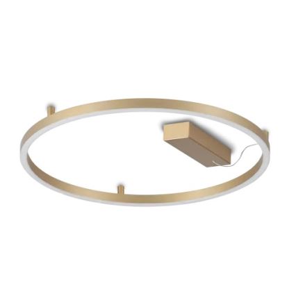 Ideal Lux - LED plafondlamp ORACLE SLIM LED/29W/230V 3000K CRI 90 diam. 50 cm goudkleurig