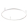 Ideal Lux - LED Plafondlamp ORACLE SLIM LED/37W/230V 2700K diameter 70 cm wit