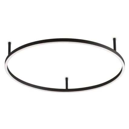 Ideal Lux - LED plafondlamp ORACLE SLIM LED/37W/230V 3000K CRI 90 Ø 70 cm zwart