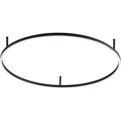 Ideal Lux - ORACLE SLIM LED plafondlamp 53W/230V 3000K CRI 90 Ø 90 cm zwart