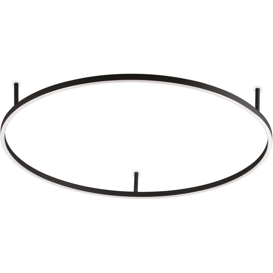 Ideal Lux - ORACLE SLIM LED plafondlamp 53W/230V 3000K CRI 90 Ø 90 cm zwart