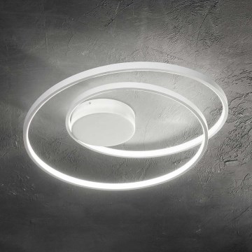 Ideal Lux - LED Plafondlamp OZ LED/47W/230V diameter 60 cm CRI 90 wit