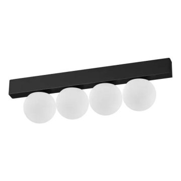 Ideal Lux - LED Plafondlamp PING PONG 4xLED/3W/230V CRI 90 zwart