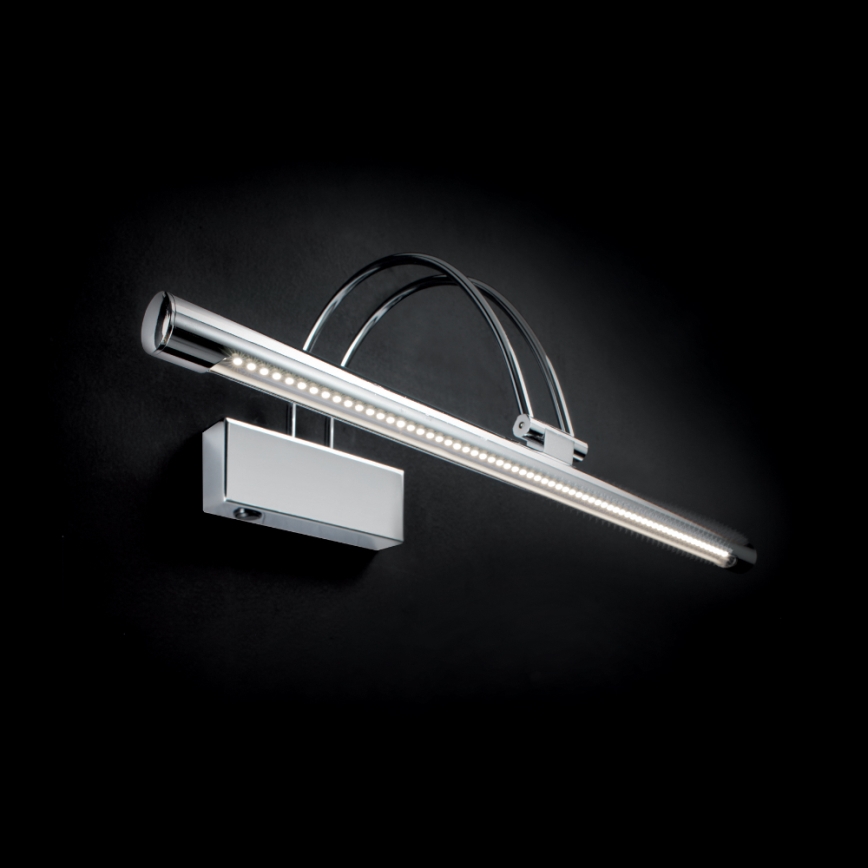 Ideal Lux - LED schilderijlamp BOW LED/8W/230V glanzend chroom