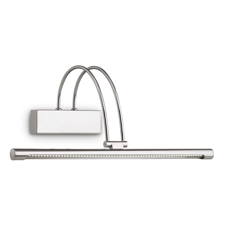 Ideal Lux - LED-schilderijlamp MIRROR LED/4,6W/230V glanzend chroom