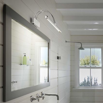 Ideal Lux - LED-schilderijlamp MIRROR LED/4,6W/230V glanzend chroom