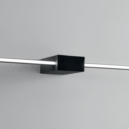 Ideal Lux - LED schilderijlamp THEO LED/12W/230V 75 cm CRI 90 zwart